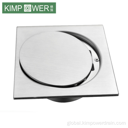 Floor Drain with Cover 6 inch floor trap stainless steel shower drain Supplier